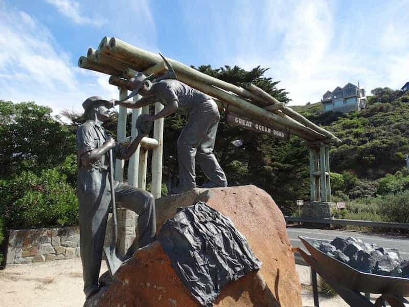 great ocean road sign