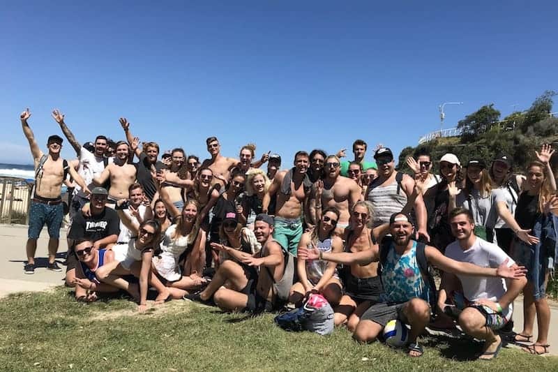 weekly activities at base hostel sydney