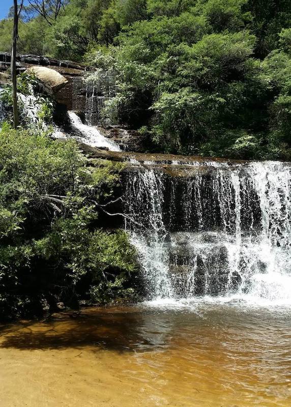 blue mountains waterfalls
